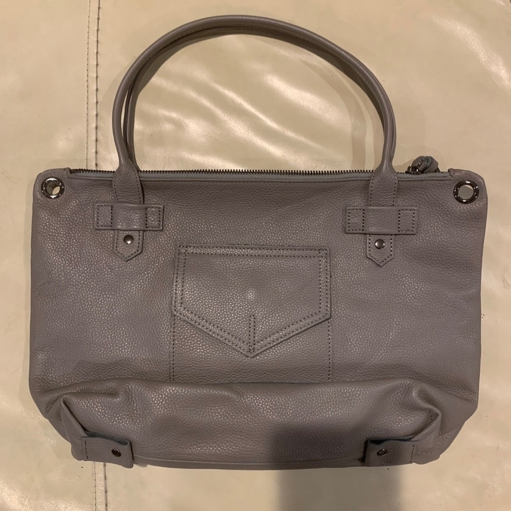 Allison Burns Los Angeles Grey Tote Bag Brand New